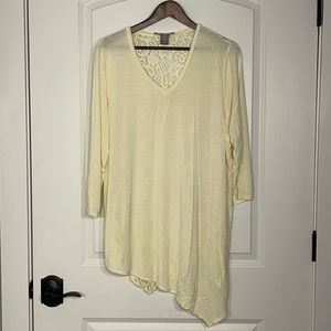 Kate & Mallory cream top